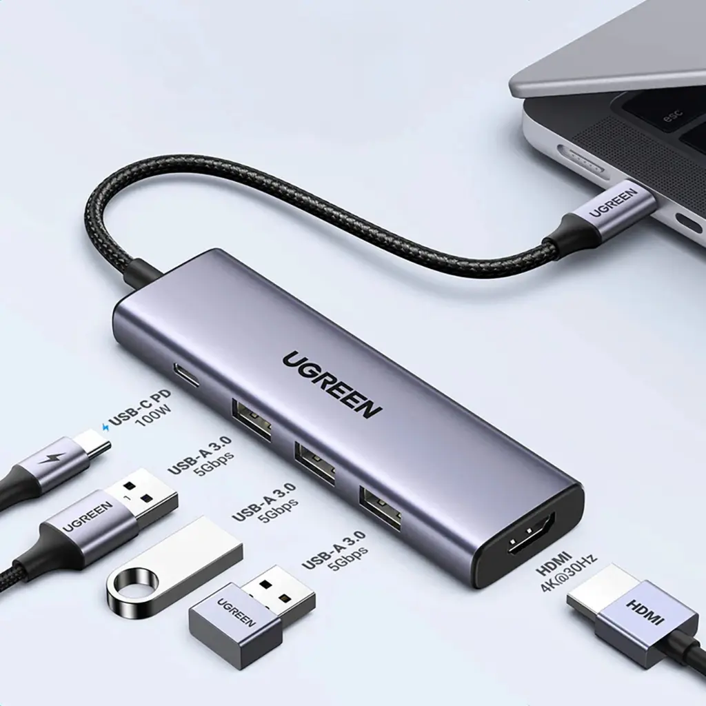eng_pl_HUB-Ugreen-CM511-15597-5in1-USB-C-USB-C-PD-HDMI-3x-USB-A-3-0-gray-167514_7.webp
