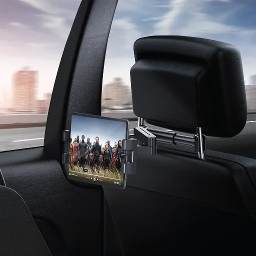 Green Lion Headrest Mount for Tablets & Phones - Black3.webp