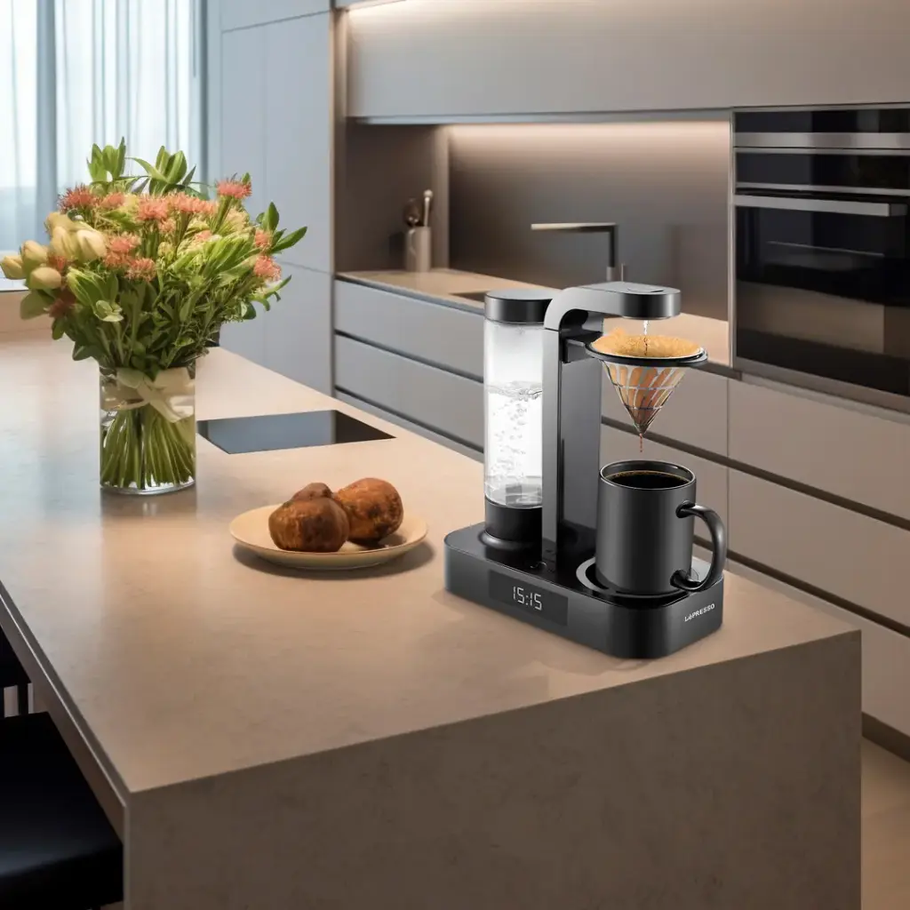 Lepresso Drip Coffee System - Black (3).webp