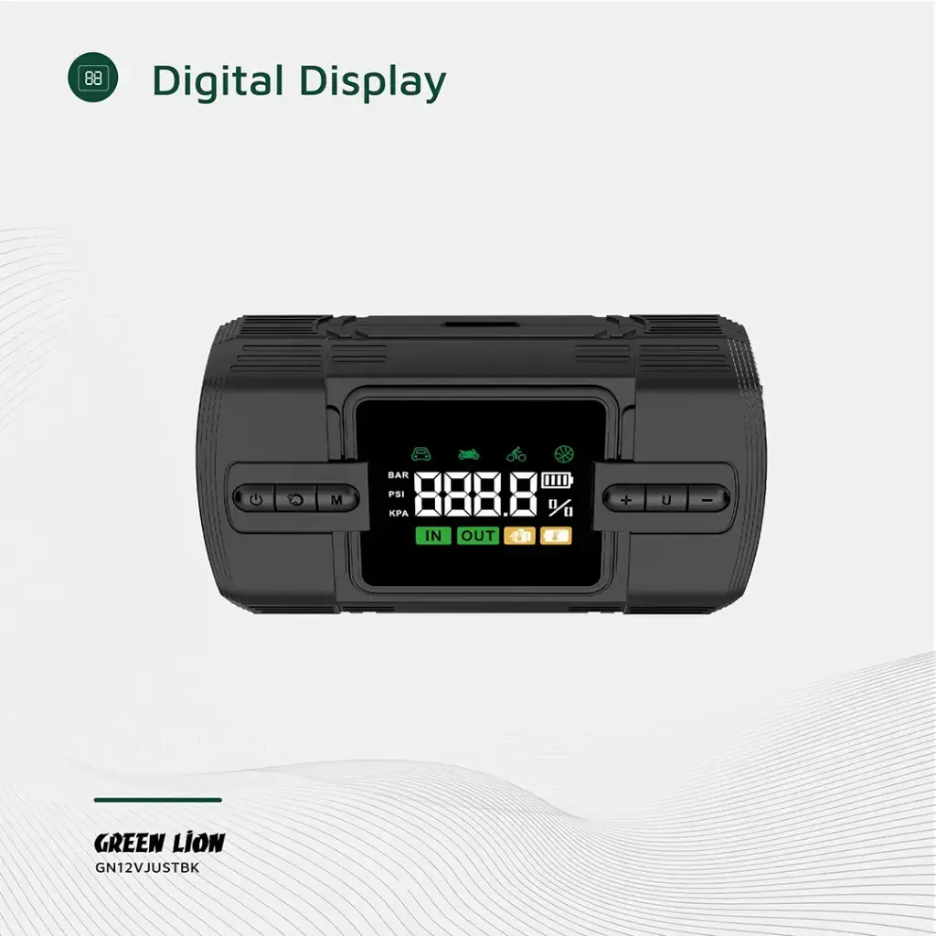 Green Lion 12V Jump Starter 12000 mAh - Black (3).webp