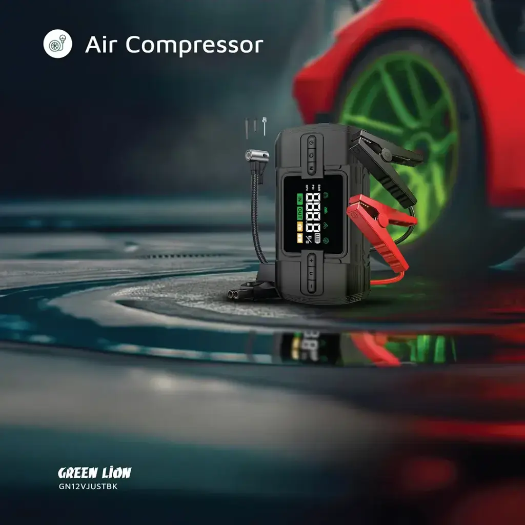 Green Lion 12V Jump Starter 12000 mAh - Black (4).webp