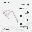 Green Lion Hamburg Smart Glasses - White.webp