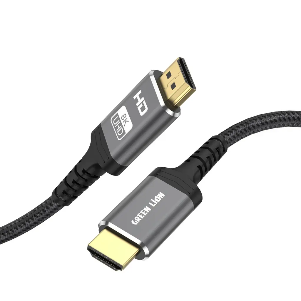 Green Lion 8K HDMI Cable 2 Meter - Black.webp