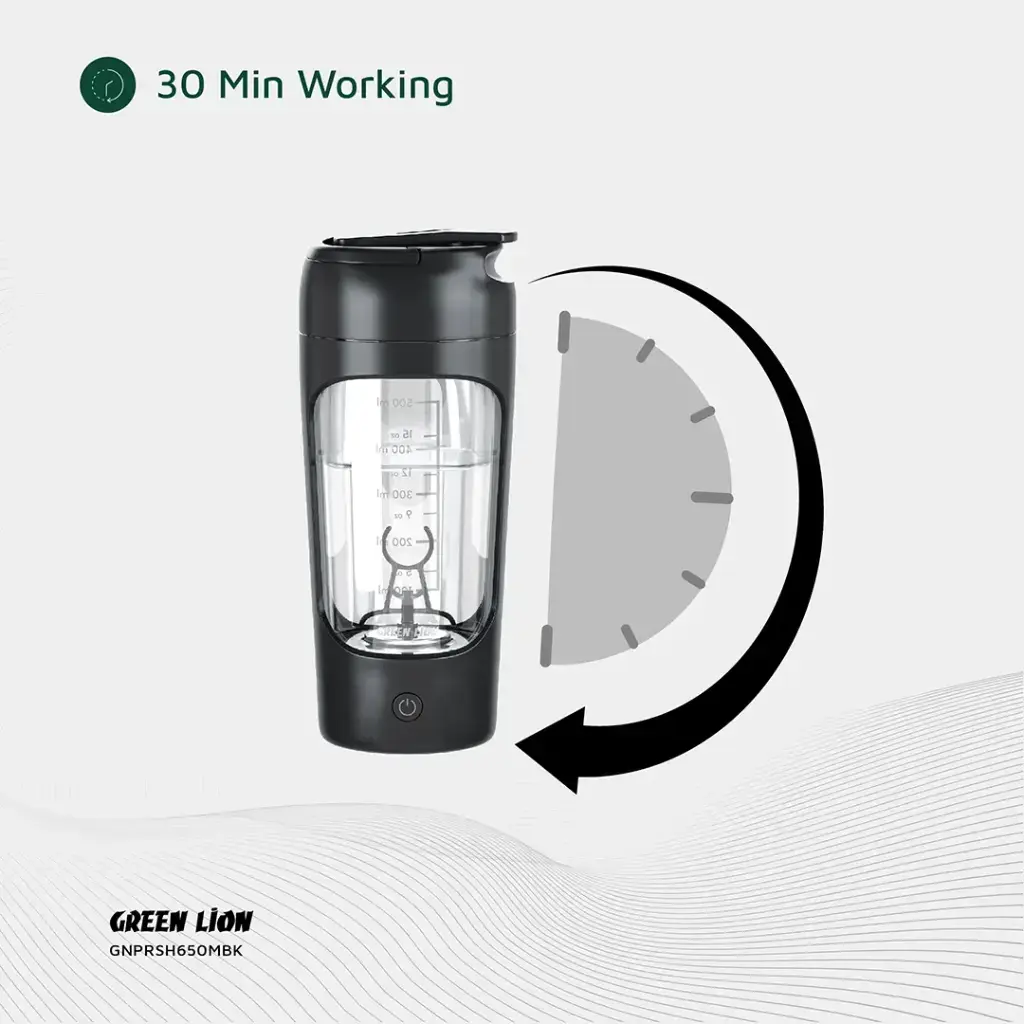 Green Lion Protein Mixer 650mL - Black (1).webp
