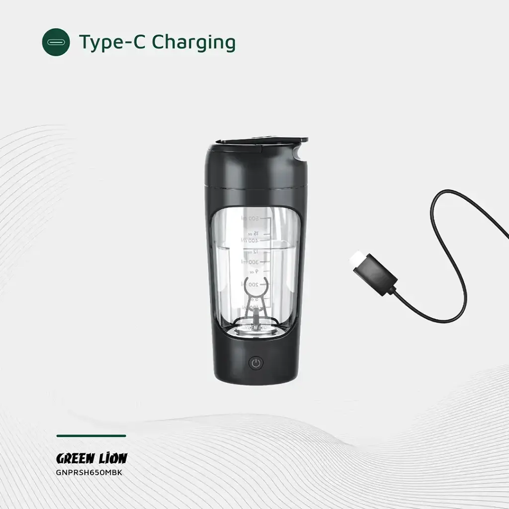 Green Lion Protein Mixer 650mL - Black (3).webp