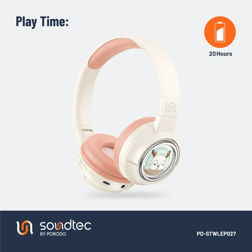 Porodo Soundtec Moose Wireless Kids Headphone (12).webp