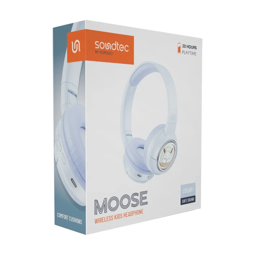 Porodo Soundtec Moose Wireless Kids Headphone.webp