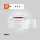 Porodo Lifestyle Portable Folding Electric Kettle - White (4).webp