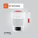 Porodo Lifestyle Portable Folding Electric Kettle - White (2).webp