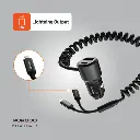 Porodo 95W Car Charger - Black (7).webp