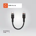Porodo Braided Cable USB-C to USB-C - Black (3).webp