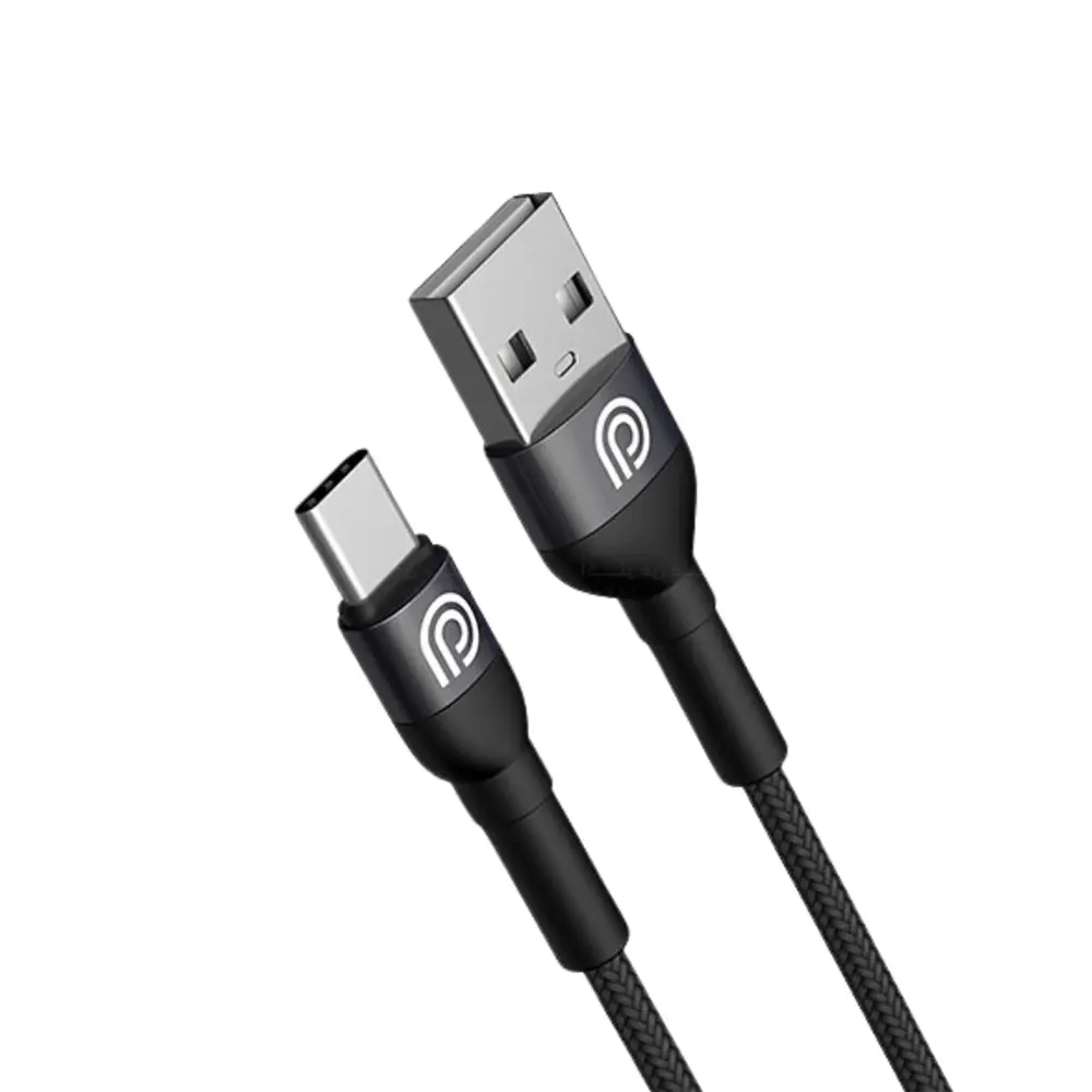 كيبل تايب-C مضفر من فون بلانت – الموديل PJ-AC-0010120-GY