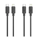 Porodo Blue USB-C to LTG Cable - PB-20WCLC-BK 
