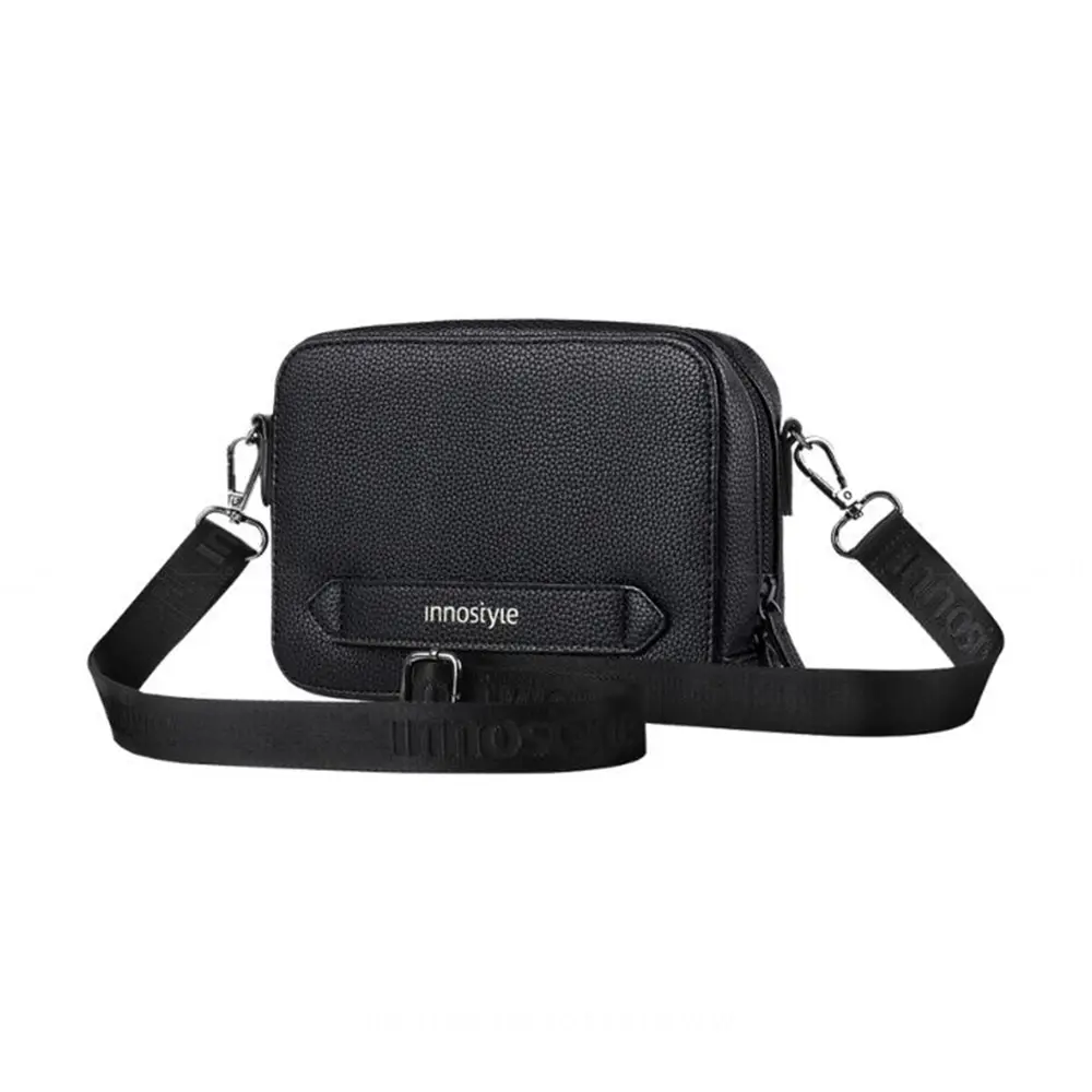 innoStyle Luxleather Crossbody Sling with Shoulder Strap - PLS-21BLK