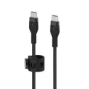 Belkin BoostCharge Pro Flex USB-C to USB-C ( Magnetic, 1m , 3.3ft ) - CAB011bt1
