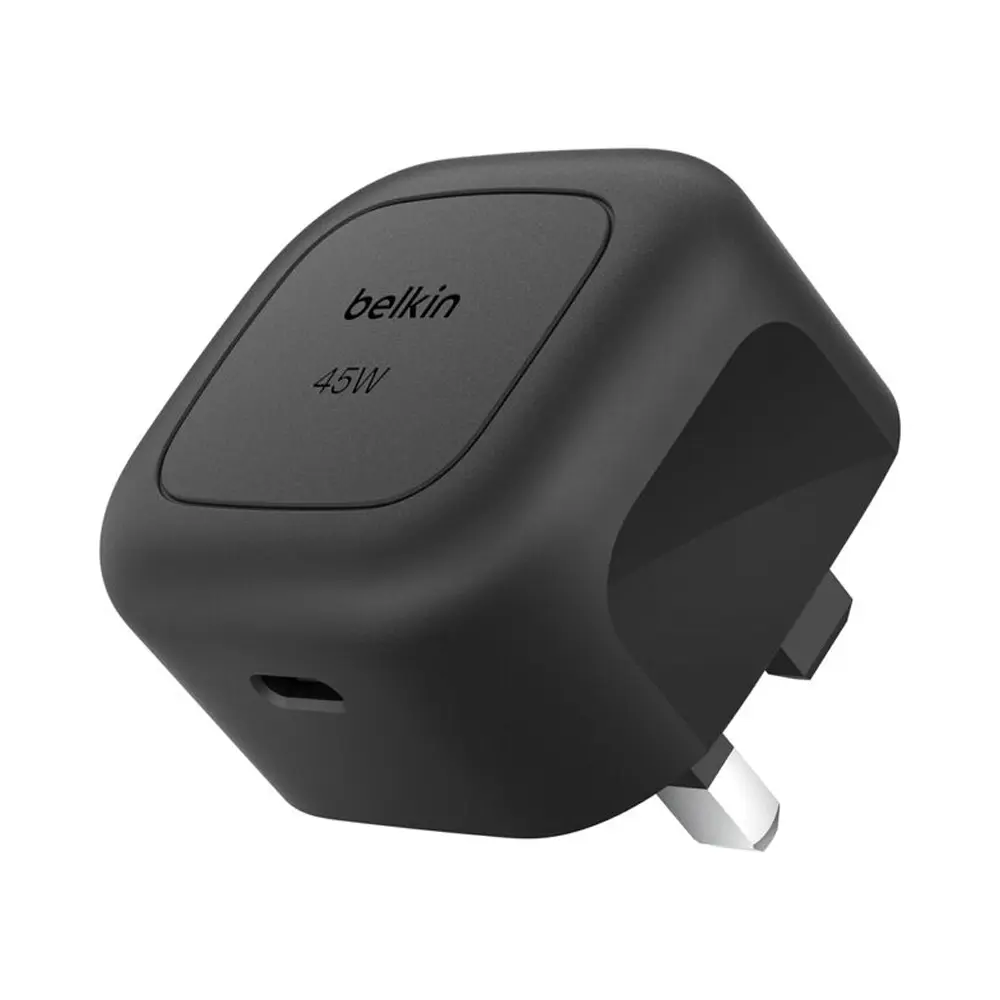 [WCA013myBK] Belkin BoostCharge Compact USB-C Wall Charger 45W (Black)