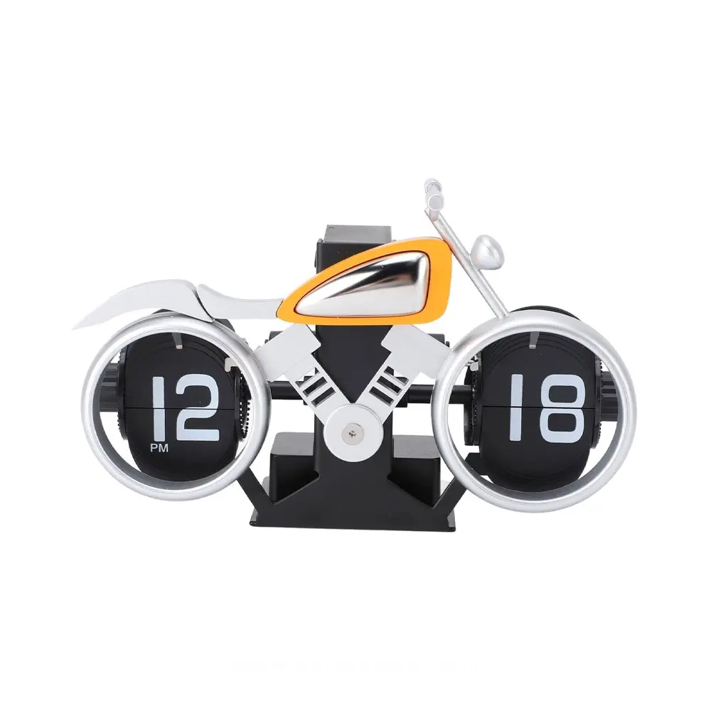 Flip Clock Motor Cycle