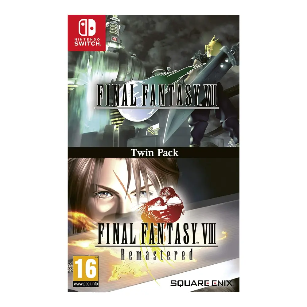Final Fantasy VII and Final Fantasy VIII Remastered - Twin Pack (Nintendo Switch) 