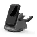 Wiwu Wi-W018 Coolpad Series 15W 3in1 Wireless Charging Stand for Phone and Smart Watch