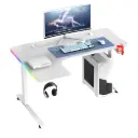 Gaming Table L Shaped - Left Side - White - 140cm*60cm