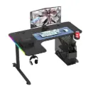 Gaming Table L Shaped - Left Side - Black - 140cm*60cm