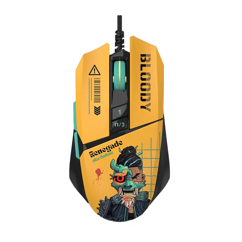Bloody W63 MAX Wired Gaming Mouse (Renegade Sunset)