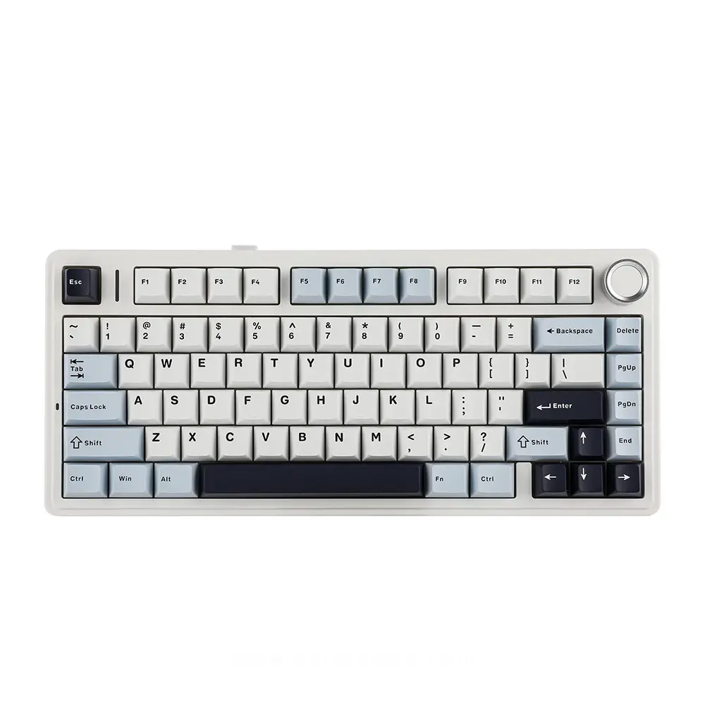 AULA F75 75% Wireless Mechanical Gaming Keyboard, 2.4GHz/Type-C/BT5.0, LEOBOG Ice Vein Switch 