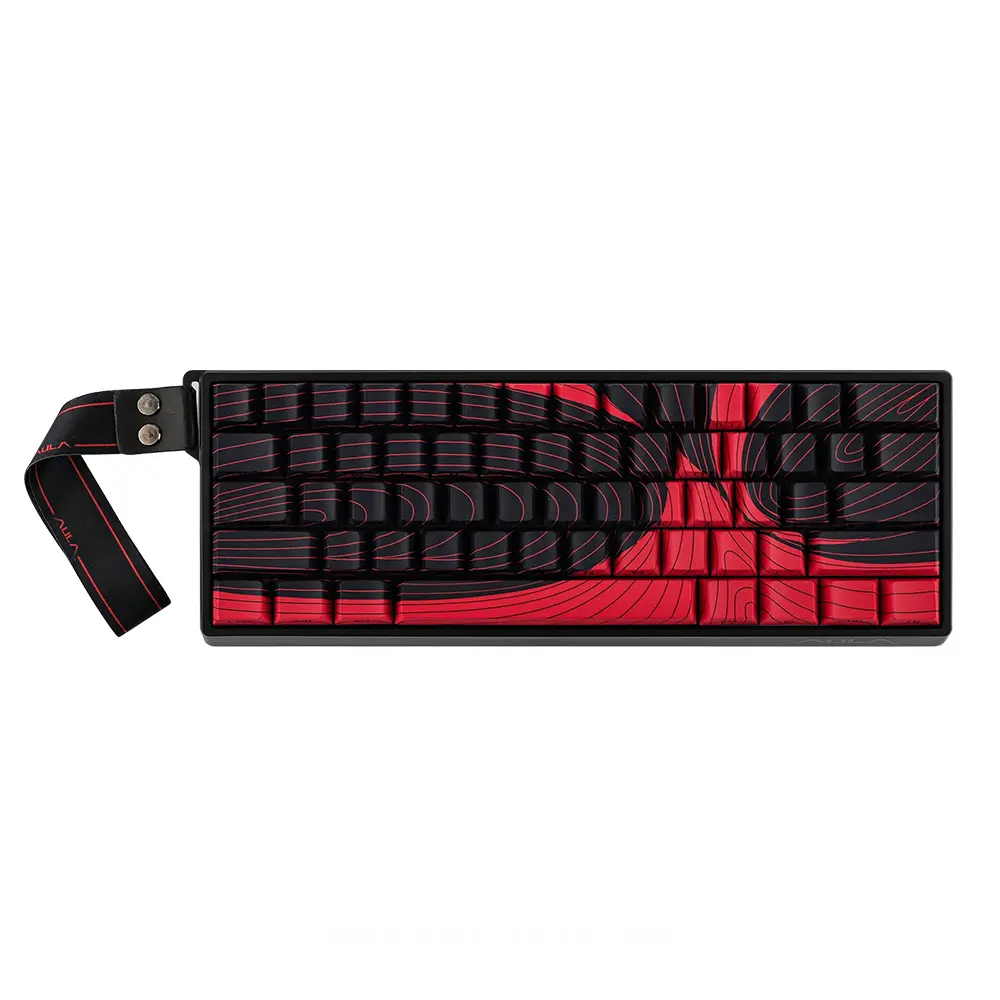 AULA Wind WIN60 HE Max Wing Chun Magnet Switch 60% Mechanical Wired Gaming Keyboard (Red)
