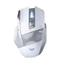 Aula SC550 4800DPI 7-Key Macro 2.4GHz Wireless Optical RGB Gaming Mouse White 