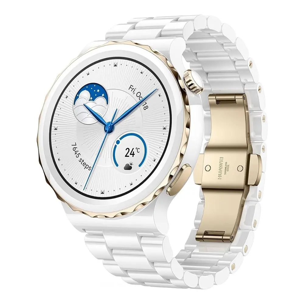 HUAWEI WATCH GT 3 Pro Ceramic - White Ceramic Strap