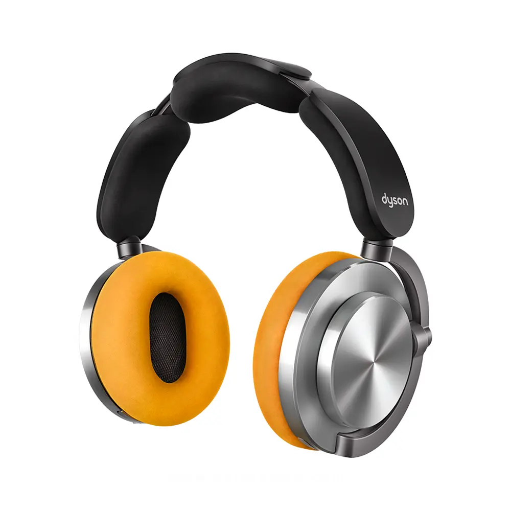[885609034171] Dyson - OnTrac Customizable Active Noise-Cancelling Headphones - Aluminum 