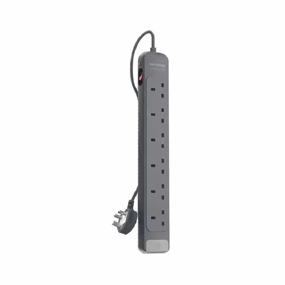 [1230000187107] RAVPower RP-PC1068 6-Outlet Power Strip