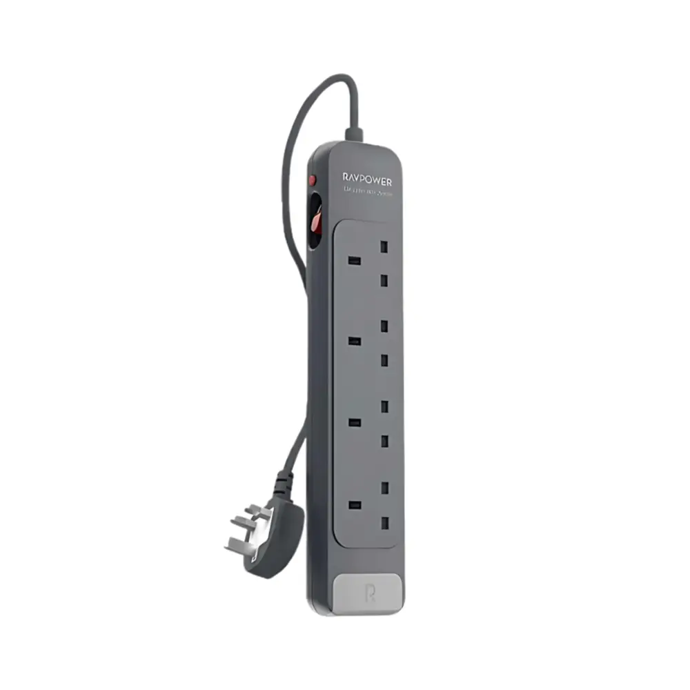 [1230000187091] RAVPower RP-PC1067 4-Outlet Power Strip