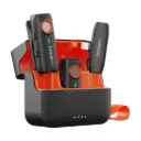 Hohem MIC-01 Wireless Lavalier Microphone (2 TX + 1 RX + Charging Case) Lightning Case 