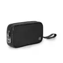 WiWU Master Genuine Leather Fingerprint Lock Pouch Bag Black