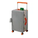 RANELKOR Travel Aluminum Frame Suitcase