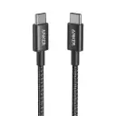 Anker 322 Type-C to Type-C , 3.3ft , 60W Fast Charging Cable - Black A8752H11 