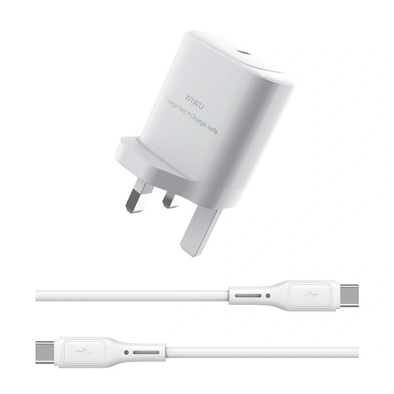 Wiwu Essential 30W Gan Charger Cable Wi-G008