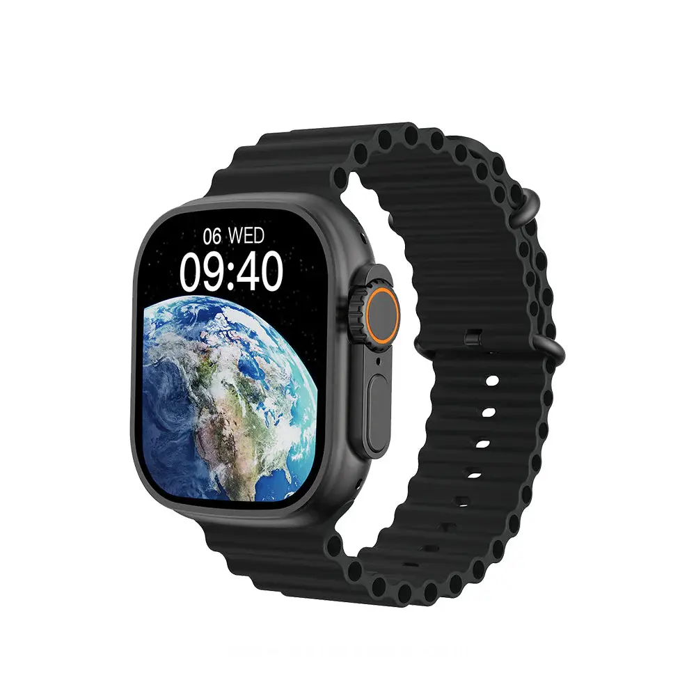 WiWU SW01 IPS Ultra Lite Full Screen Touch Smartwatch with Fitness Tracker for Unisex