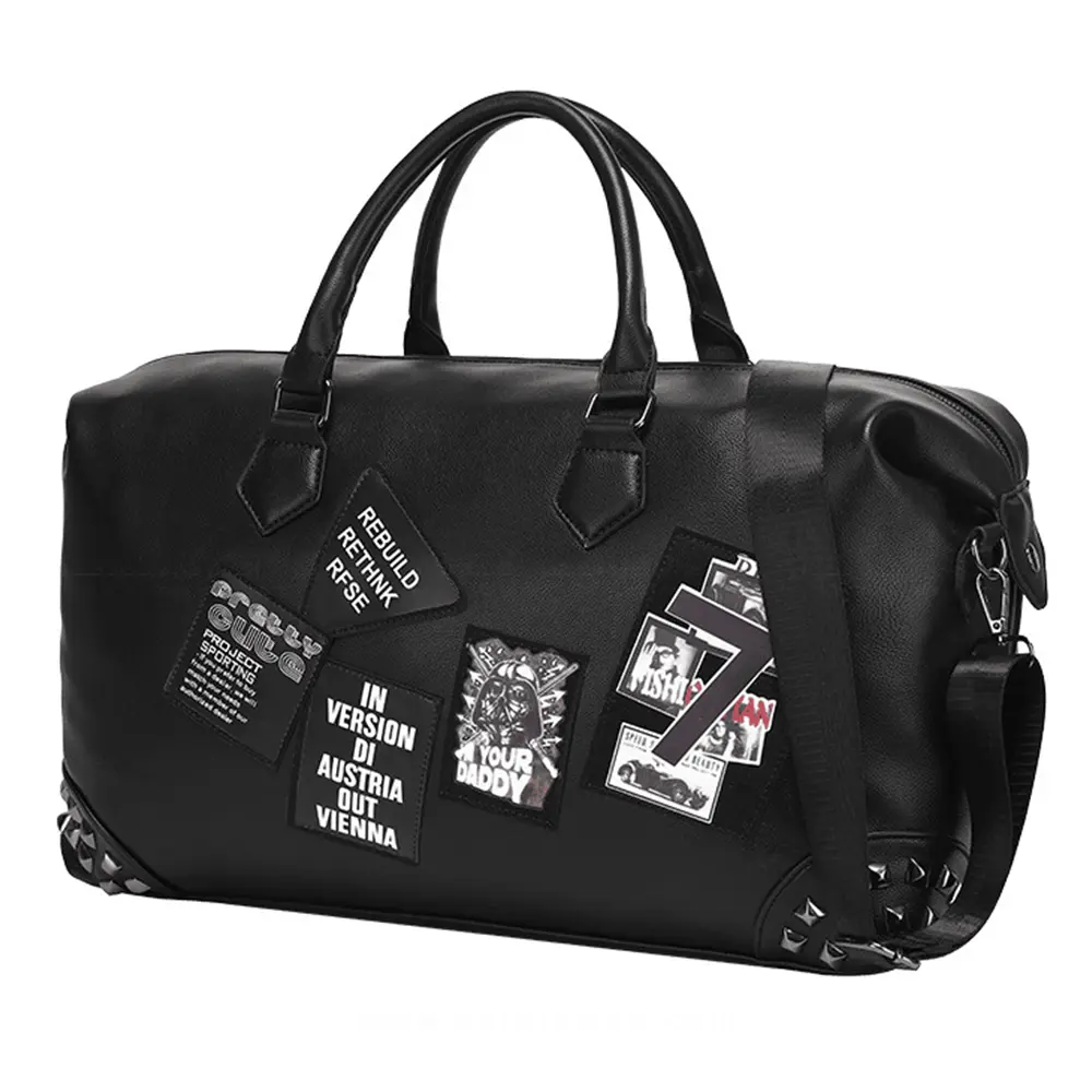 COTECi Punk Travel Bag Black 14082-BK