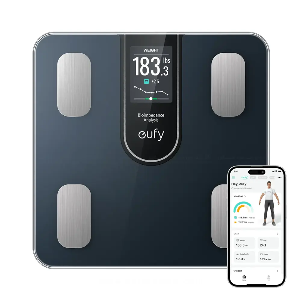 [T9130011] Anker Eufy Smart Scale C20 - Black - T9130011