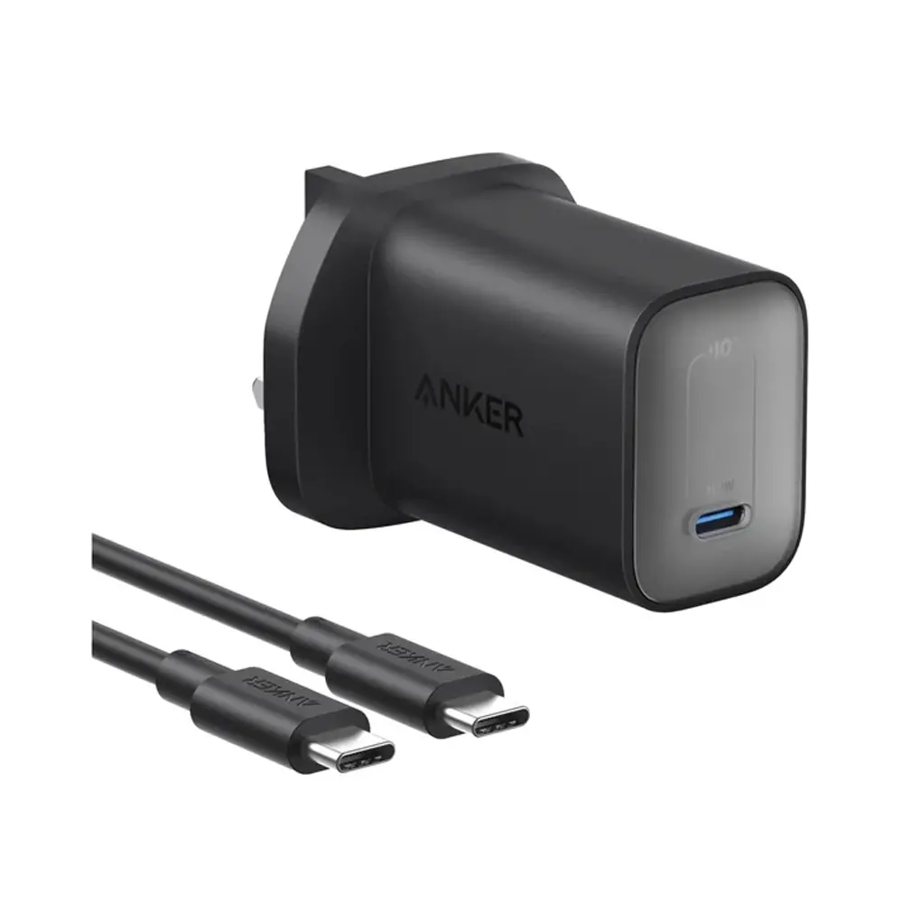 Anker Nano Charger 100W with USB-C Cable, Black