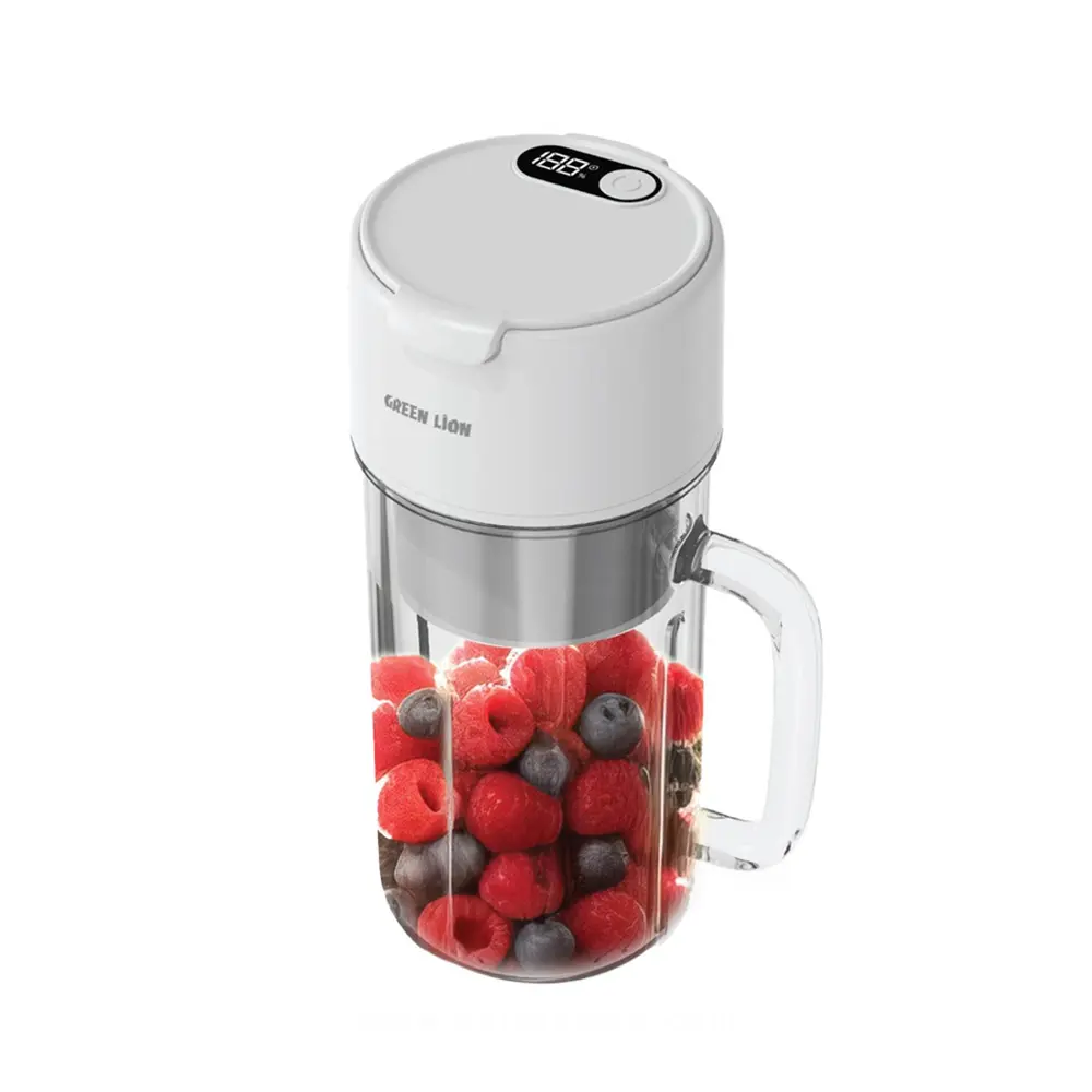 [GNPOBLNDR2WH] Green Lion Portable Blender Mug 2