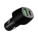 Phone Planet 38W Car Charger Adapter with USB-A and USB-C Ports-cc03