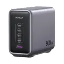 UGREEN Nexode 300W USB-C GaN Charger-5 Ports Desktop Charger - CD333 (90904B)