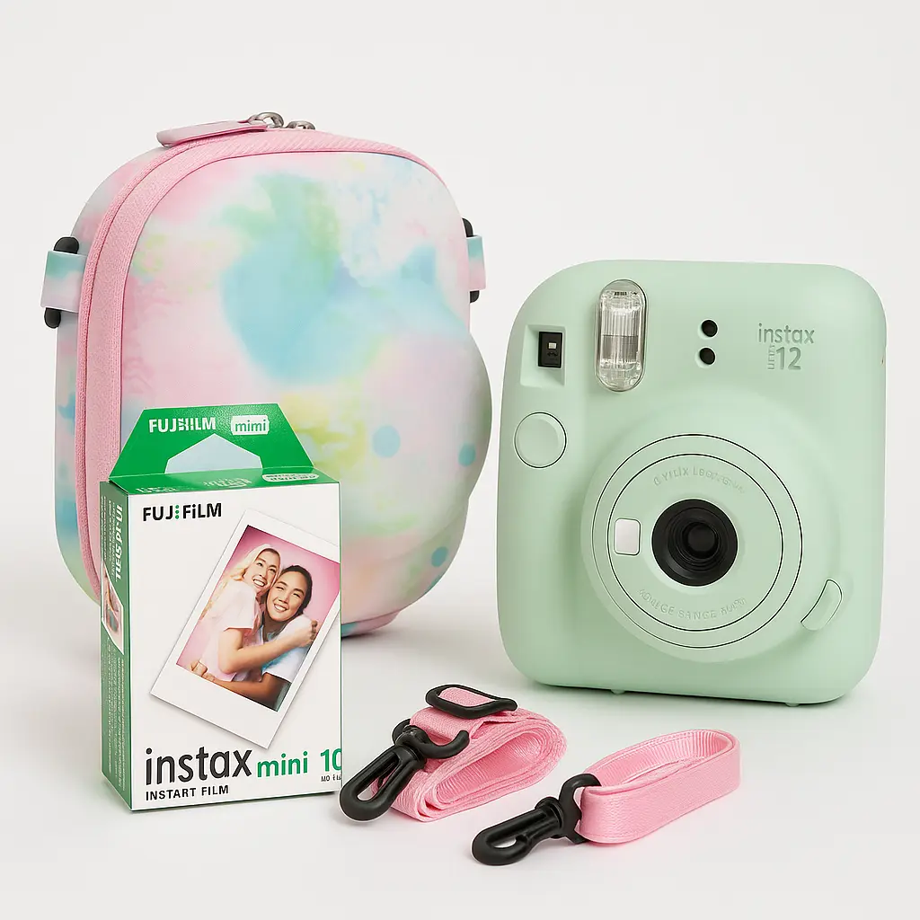instax mini backpack Tiny "Green"  Nature Cosmos Urbana Sacs Mini Backpack Sustainably
