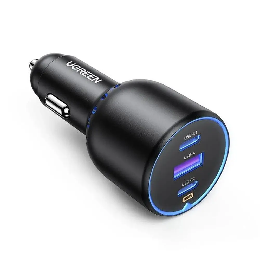 UGREEN 130W 3-Port Fast Car Charger EC705 (35025)