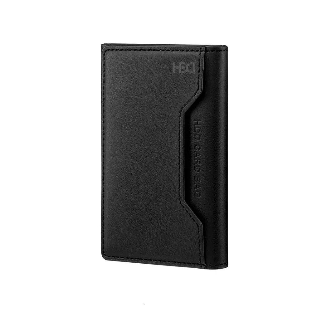 HDD Magnetic Mini Card Bag 8-Card Capacity - HS-013 (Black)