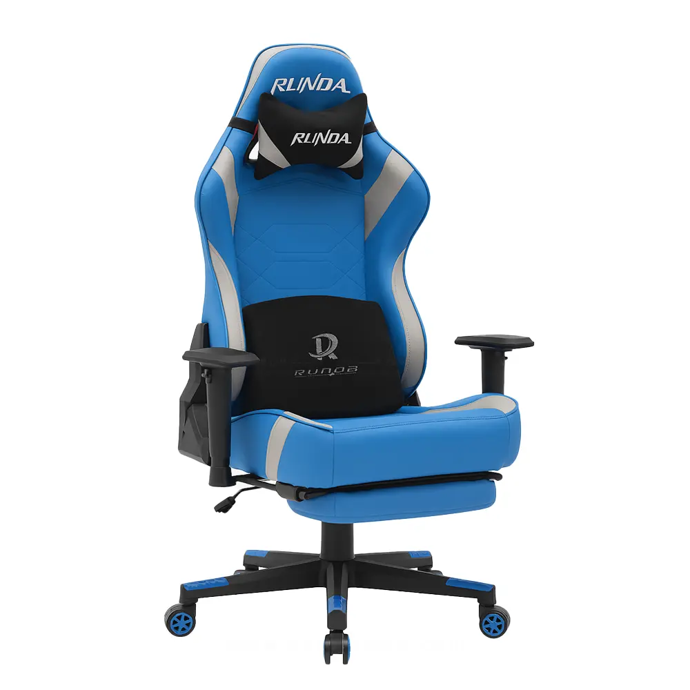 RLINDA RD-1009 Gaming Chair - Blue&Grey