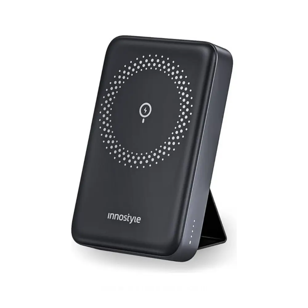 innostyle PowerMag 2 in 1 - 10,000mAh Power Bank (Black)